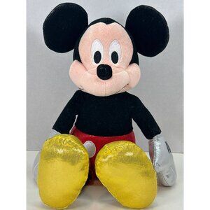 14 Inch TY/Disney Collaboration  Sparkle Mickey Mouse in Shiny Outfit! So cute!